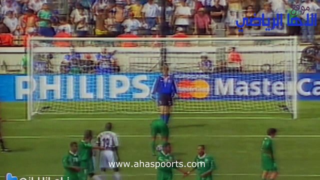 اهداف مباراة السعودية و جنوب افريقيا 2-2 كاس العالم 1998