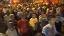 Mardin Derik'te Dev Türk Bayrağıyla 15 Temmuz Yürüyüşü Düzenlendi