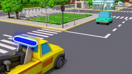 Caminhão e seus amigos na Cidade | Caminhão e Carros Crianças | Desenho Animado Educativo