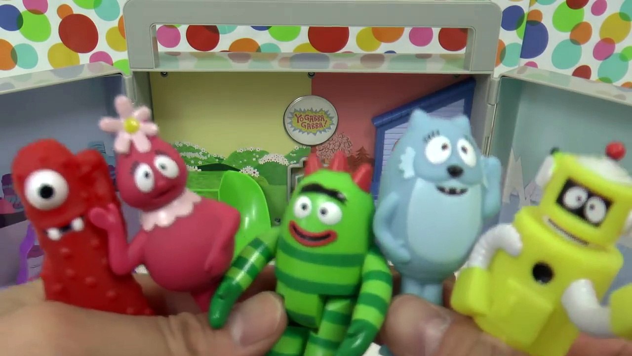 YO GABBA GABBA Toys Rainbow Marshmellows Surprise! 