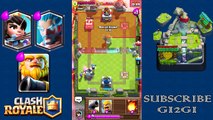 Y choque cubierta gigante hielo minero princesa real mago arena 9 royale