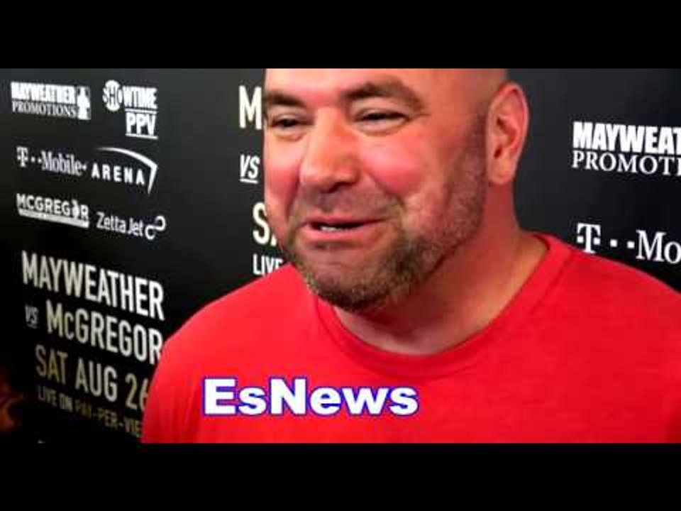 Dana White Never A Good Thing When Fighters Touch Each Other Before Fights