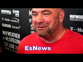 Dana White Never A Good Thing When Fighters Touch Each Other Before Fights