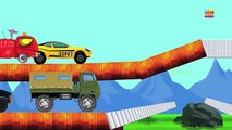 Vehicle Battles  Fire Truck  Army Truck  Police Swat  Sports Monster Car   videos for kids