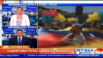 “Los venezolanos actuamos según nuestra Constitución en esta consulta popular”: padre del líder opositor Leopoldo López