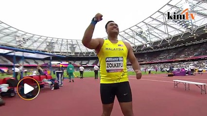 Pecah record lagi! Ziyad menang pingat emas di London