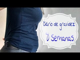 Diário de gravidez 8 semanas
