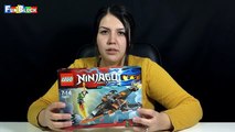 Requin ciel Lego Ninja Lego Ninjago montre la première partie de Lego Ninjago 70601 turc déballer