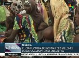 Nigeria: quinto país con más desplazados internos por terrorismo