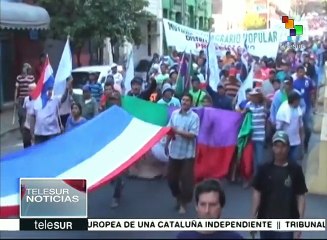 Paraguay: marchan por la Ley de Emergencia de la Agricultura Familiar