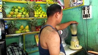 Indian Street Food Kolkata - Pineapple and Mango Juice - Healthy Street Drinks In India