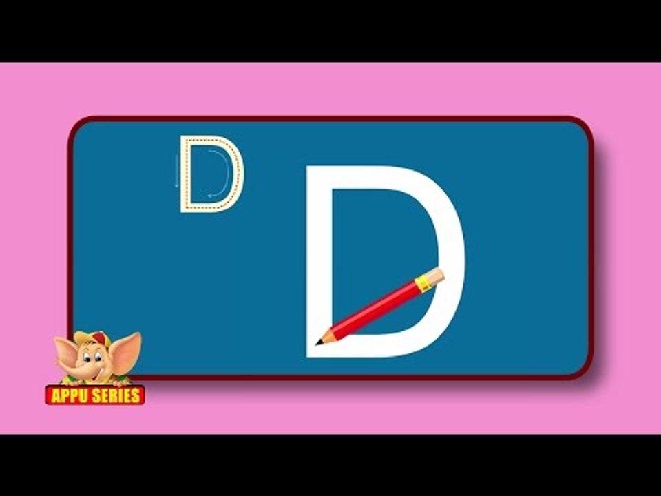 Learn Alphabets - Letter D
