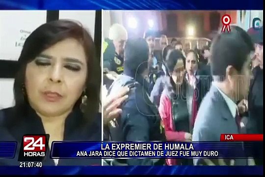 Ana Jara se pronuncia sobre situación de Ollanta Humala y Nadine Heredia