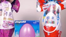 [OEUF & JOUET] Oeufs Surprises Kinder Disney Princess, Monster High et Playmobil - Unboxin