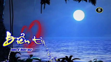 [Karaoke] BIỂN TÌNH - Lam Phương (Giọng Nữ: C)