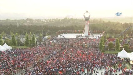 15 Temmuz Şehitler Abidesi Açıldı