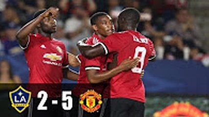 Los Angeles Galaxy 2-5 Manchester United - All Goal & Highlights 16.07.2017