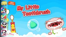 Bebé de bebé Cuidado divertido Juegos Niños poco jugar cepillo de dientes Panda |