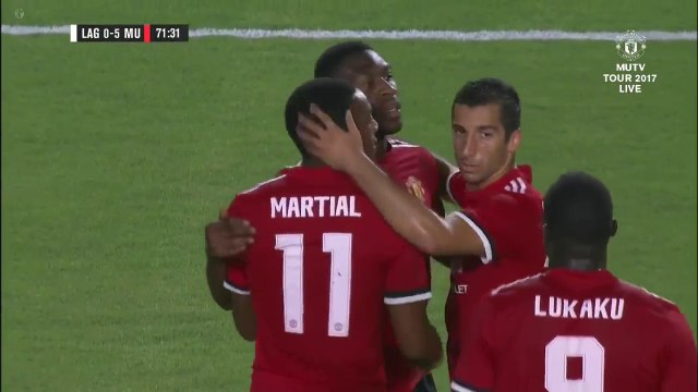 Anthony Martial Goal HD - LA Galaxy 0 - 5 Manchester United - 16.07.2017 (Full Replay)