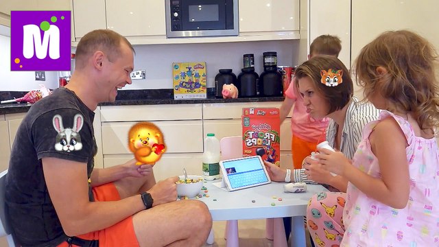 Bad Kids Родители стали детьми Steals M&M's Learn Colors with Candy Ice Cream Донатс on Playground new Катя и Макс видео