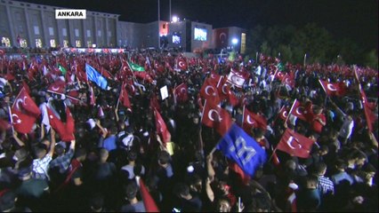 Mass rallies across Turkey mark 2016 failed coup