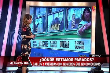 Estas son las calles y avenidas con nombres que no conocemos