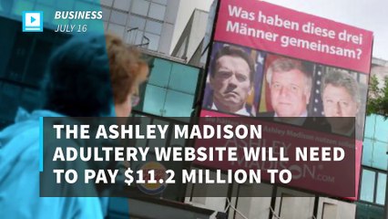 Ashley Madison website to pay $11.2M to settle lawsuit