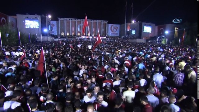 TBMM Başkanı İsmail Kahraman, 15 Temmuz Hain Darbe Girişiminin Yıl Dönümünde TBMM'de Konuştu