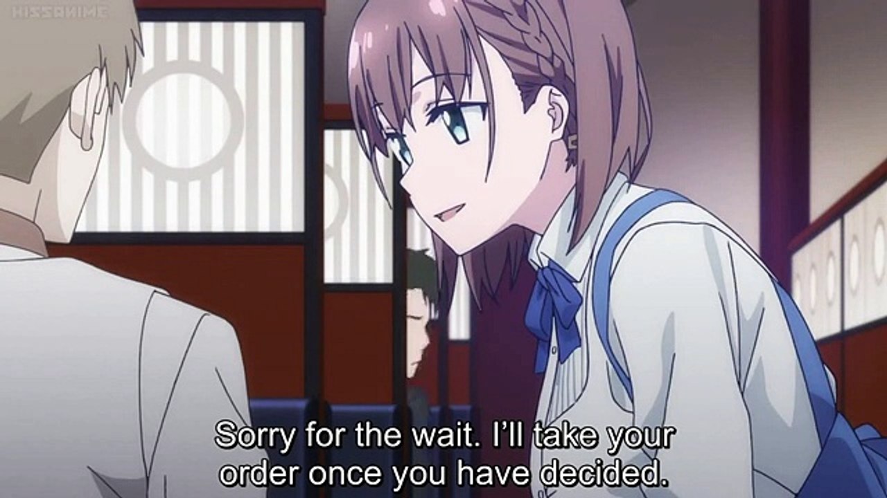 Getsuyoubi no Tawawa-What's he looking at