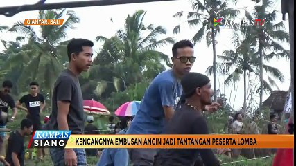 Warga Bali Gelar Lomba Layang-layang Tradisional