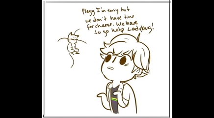 Miraculous Ladybug Comic English Dub _  Never Deny Plagg his Cheese!!