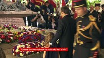 Macron et Nétanyahou se recueillent devant le monument d'hommage aux victimes de la rafle du Vel' d'Hiv