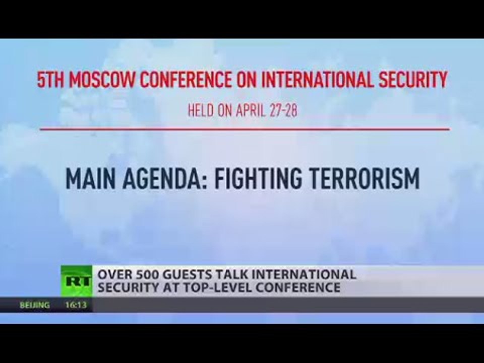 Moscow conference on intl security gathers 500+ delegates from 80+ countries