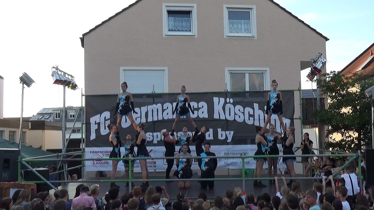 24. Köschinger Bürgerfest 2017 - Kindergardeteil 5 - FG Germanica Kösching e.V.