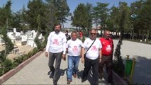 Şehit Ömer Halisdemir İçin Bursa'dan Niğde'ye Pedal Çevirerek Geldi
