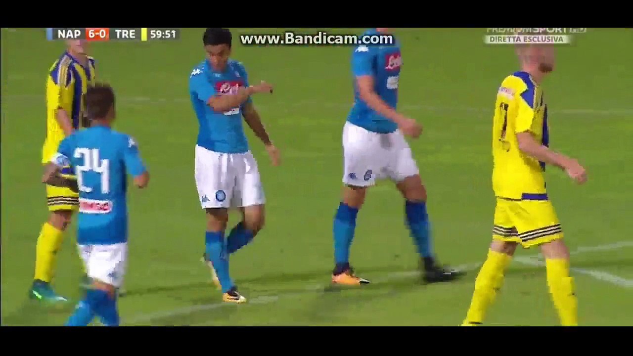 Premier but de Adam Ounas avec Napoli