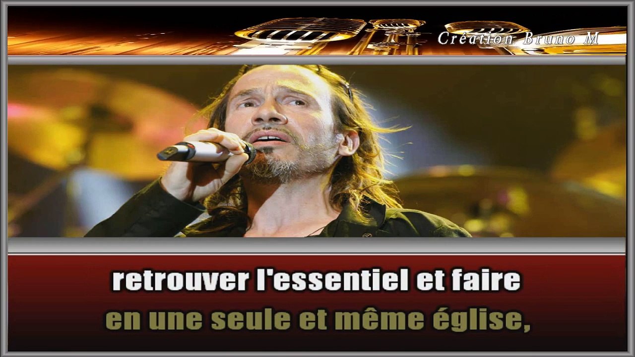 Florent Pagny Chanter KARAOKE / INSTRUMENTAL Vidéo Dailymotion