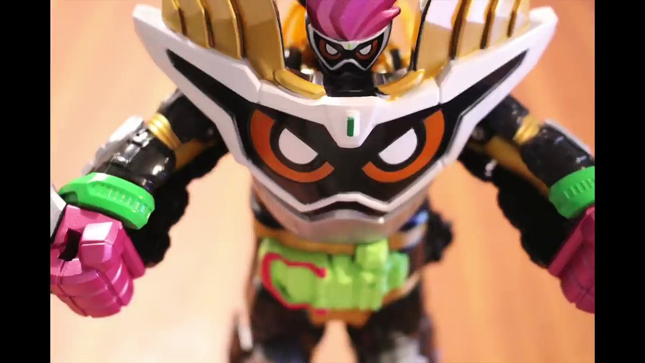 LVUR18 仮面ライダーエグゼイド ムテキゲーマーの変身シーンを再現！ストップモーション マキシマムゲーマーも！kamen rider ex-aid stop motion