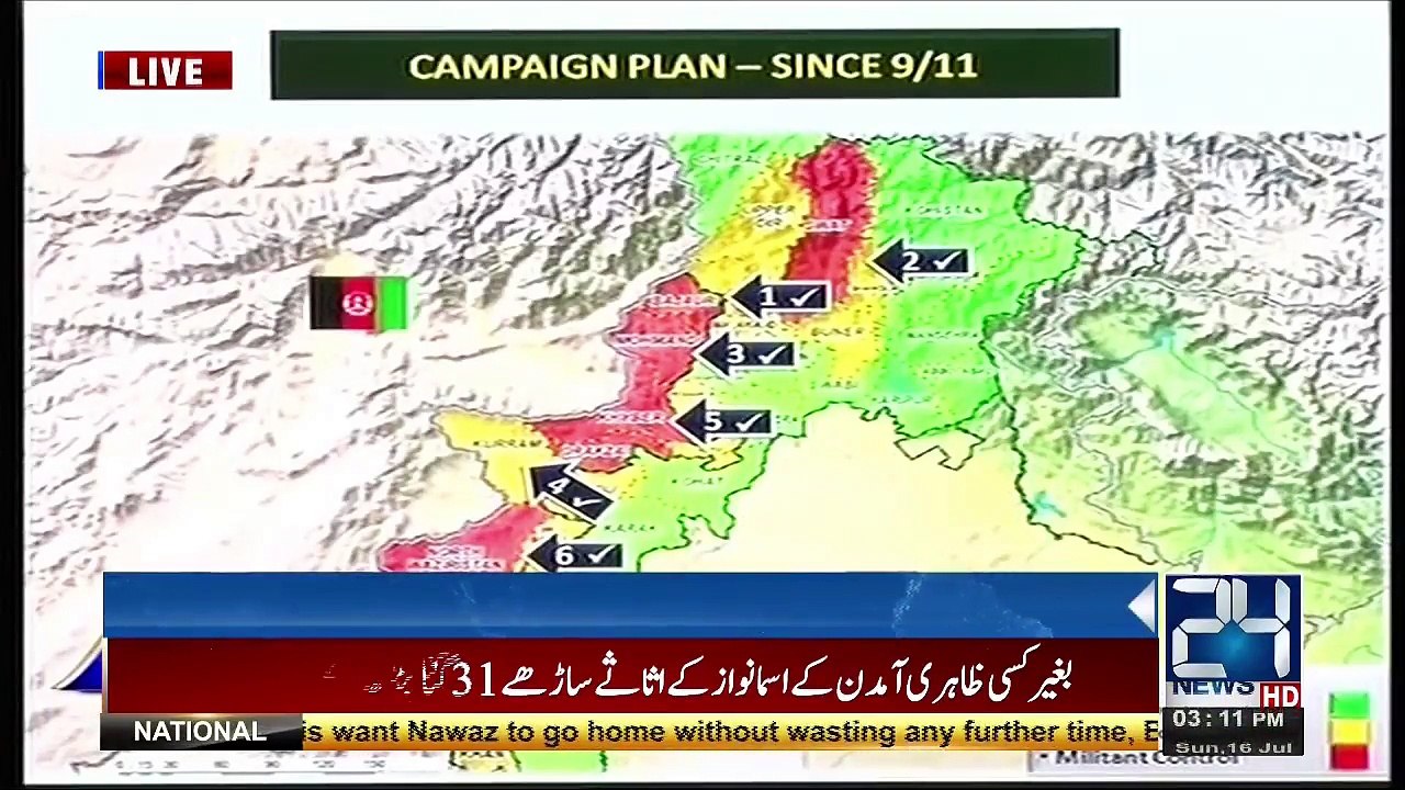 DG ISPR General Asif Ghafoor News Conference - 16th July 2017