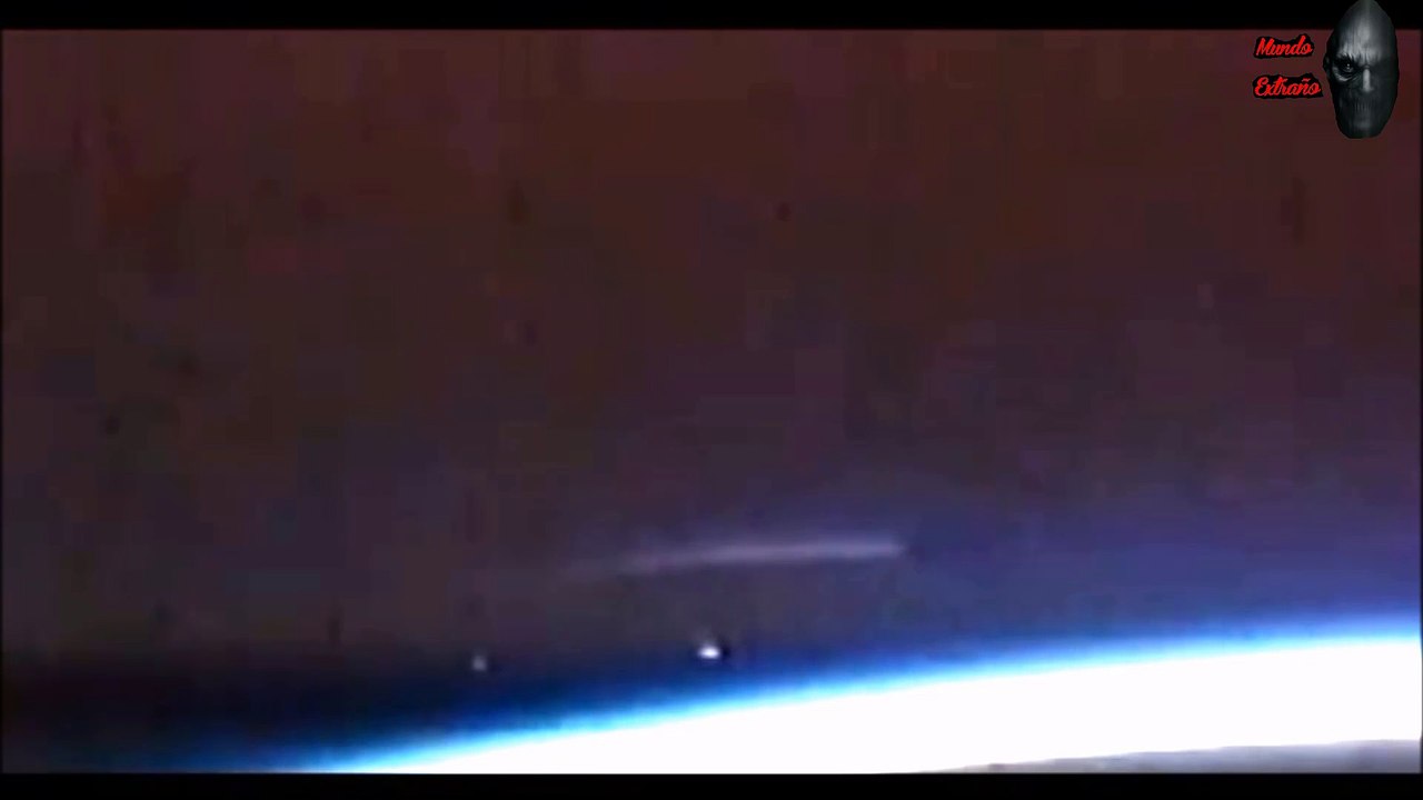 Supuesta superestructura extraterrestre desde la Estación Espacial Internacional
