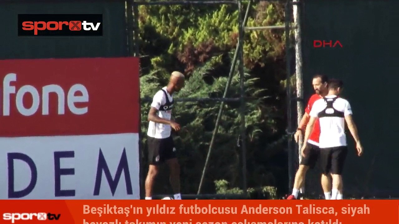 Talisca, Beşiktaş antrenmanına katıldı