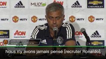 Man United - Mourinho : ''Ronaldo n’a jamais été une option''