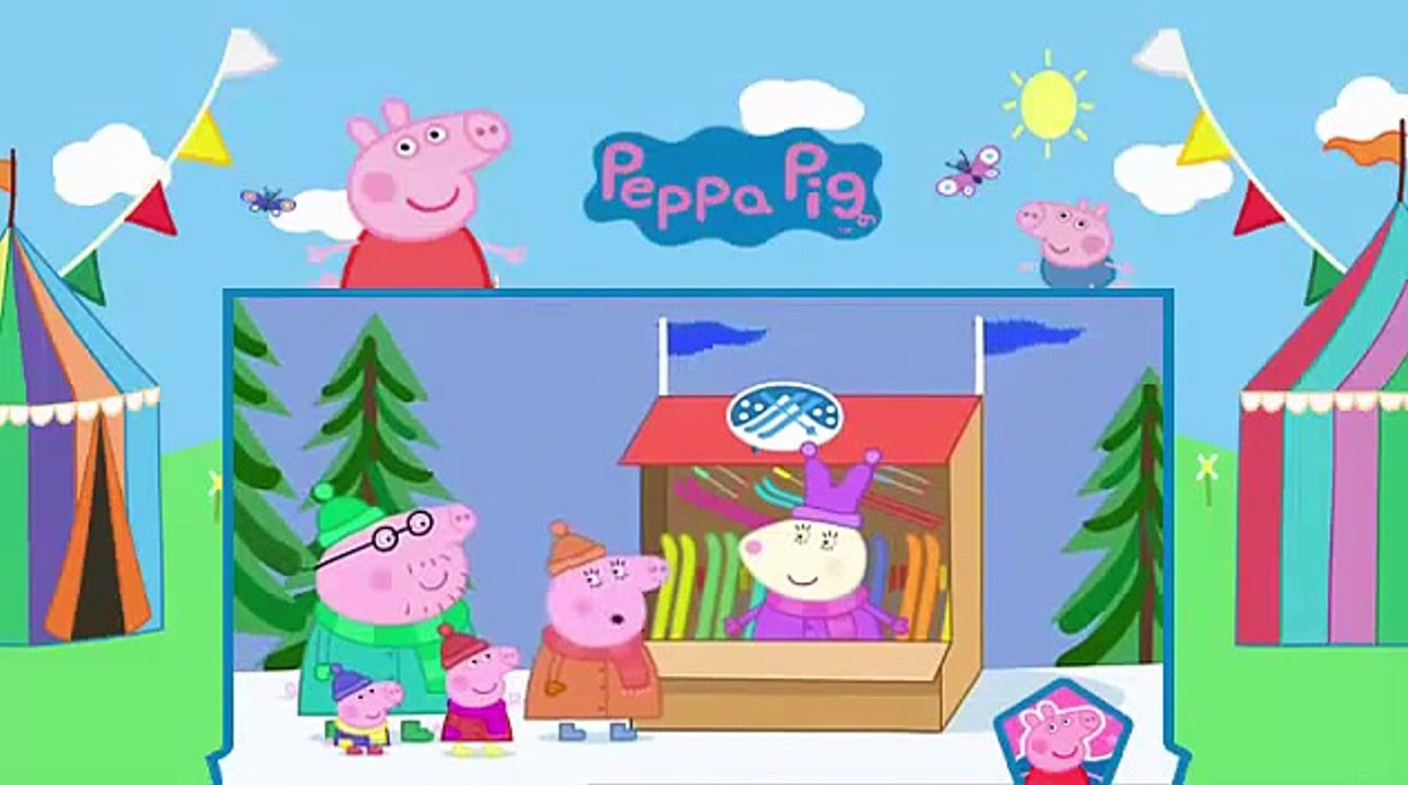 Peppa Pig En Español 2014 La Montaña Nevada
