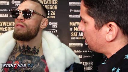 MCGREGOR WARNS MAYWEATHER AFTER NEAR SCUFFLE “MAYBE I WONT FOLLOW THE RULES FIGHT NIGHT”