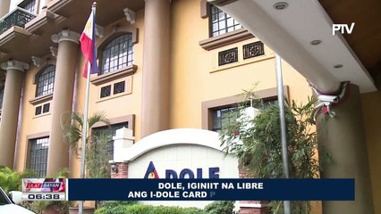 DOLE, iginiit na libre ang i-DOLE Card para sa mga OFW
