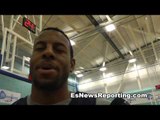 Andre Iguodala Talks Pranks, Mayweather, Kobe, LeBron Team USA Basketball invade london