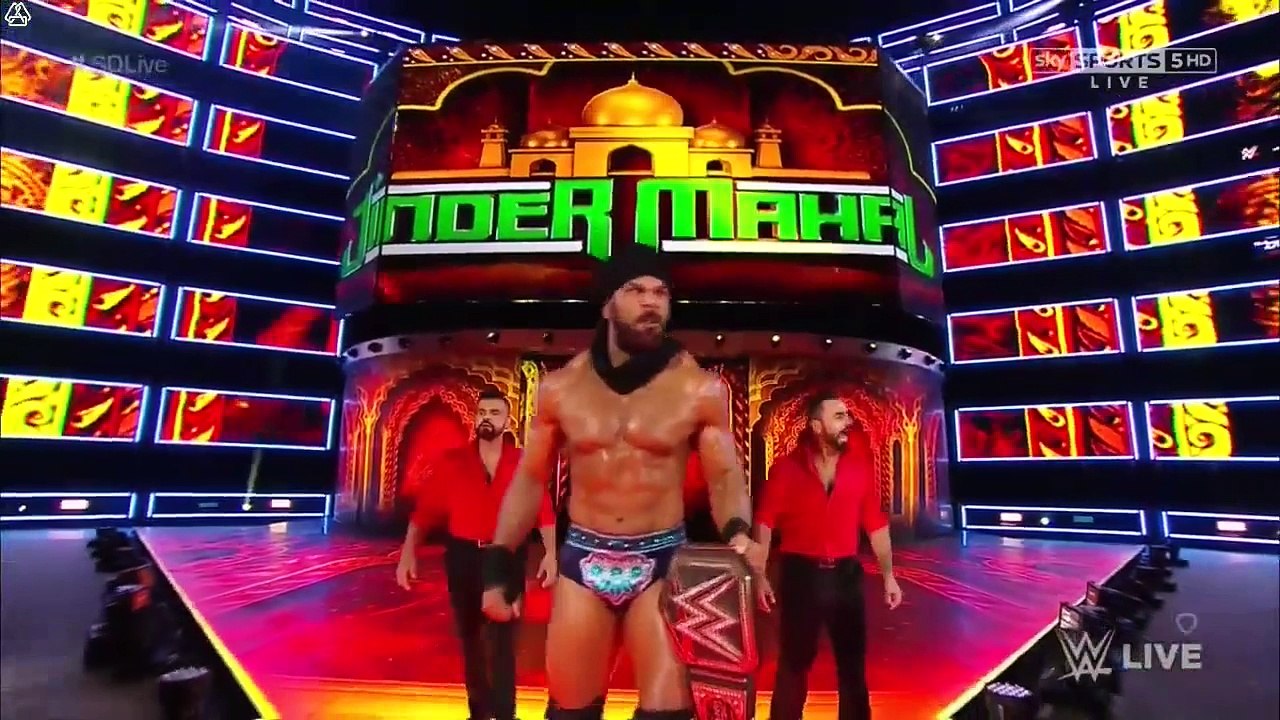 jinder mahal vs tye dillinger july 11 2017