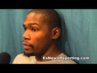 Kevin Durant I See Thunder Fans In England - invade london