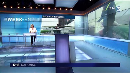 Thomas Coville bat le record de traversée de l'Atlantique nord en solitaire