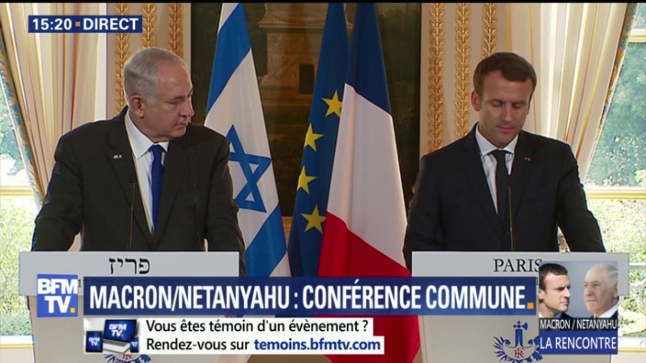 Emmanuel Macron appelle à "une reprise des négociations entre Israéliens et Palestiniens"